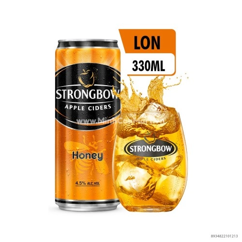 Nước Trái Cây Lên Men Strongbow Mật Ong 330ml  Nước Trái Cây Lên Men Strongbow Mật Ong 330ml